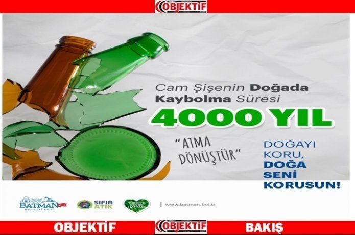 Batman Belediyesi’den geri dönüşüm çalışması
