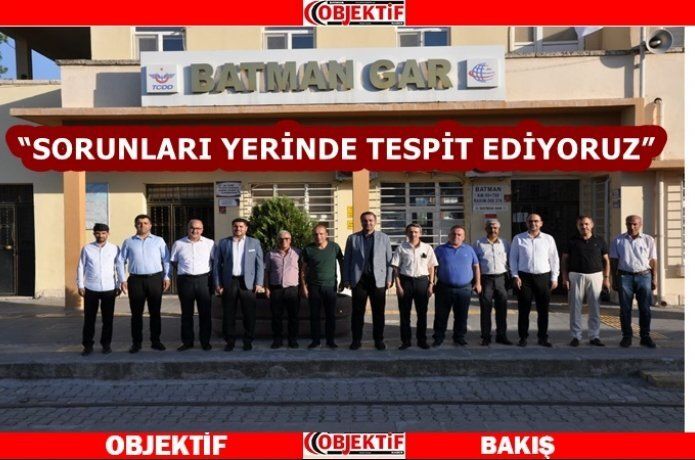 Milletvekili Ramanlı, tren garını ziyaret etti