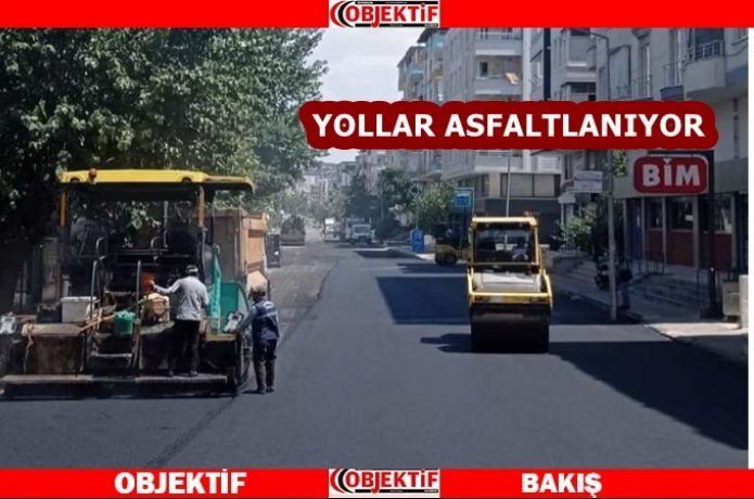 Belediye 50 bin ton asfalt serdi