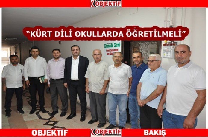 Ramanlı "sağlıkta Kürtçe'ye yer verilmeli"