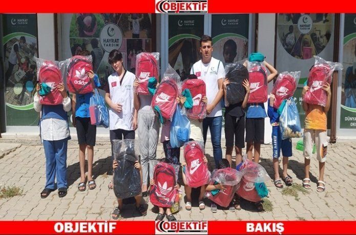 750 Yetimi sevindiren yardım