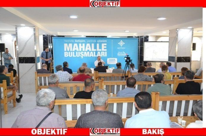Belde'de mahalle buluşması