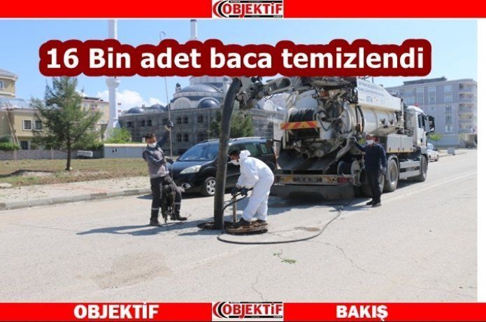 Belediyeden baca temizliği