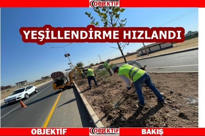 Belediye yeşillendirme çalışmalarına ağırlık verdi