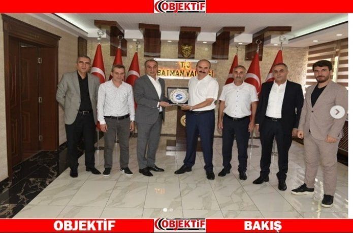 Receban Derneği Vali Canalp'ı ziyaret etti