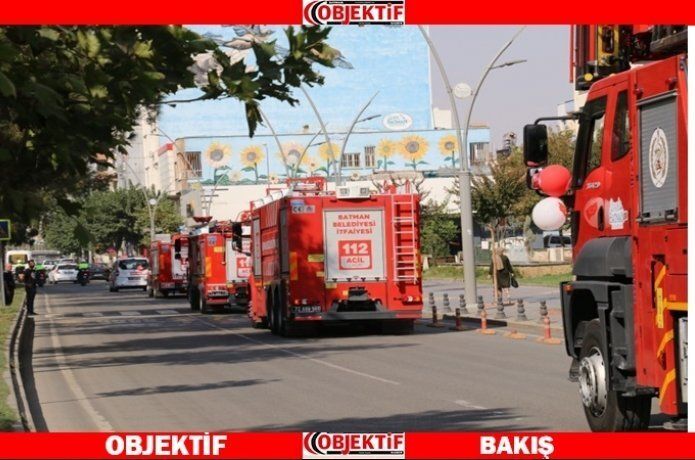 Sirenler bu kez itfaiyeciler için çaldı