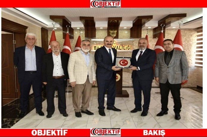 Midyatlılar'dan Vali Canalp'a ziyaret