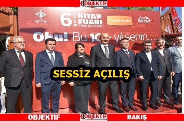 Kitap fuarı sessizce açıldı
