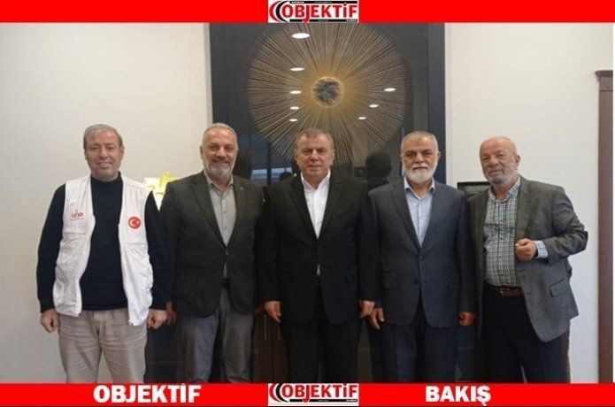 MİD-der Midyat'ta Başkan Şahin'i ziyaret etti