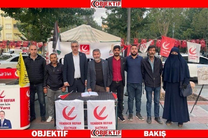 Yeniden refah "soykırıma hayır"