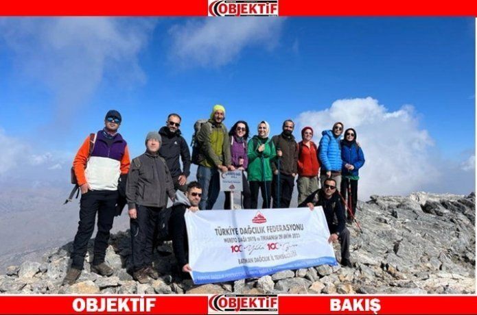 Cumhuriyetin 100. Yılında Mereto’ya tırmandılar