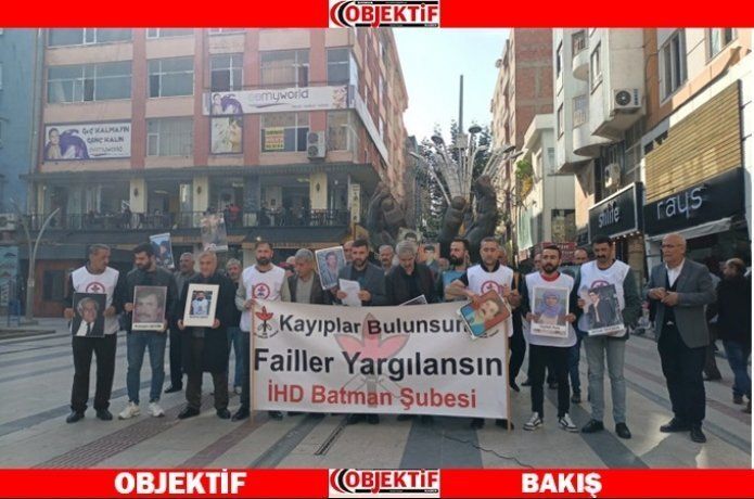 ‘Kayıplarımızı unutmayacağız’
