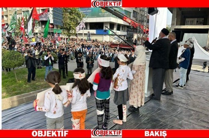 Onbinlerden ‘İsrail’e sert tepki