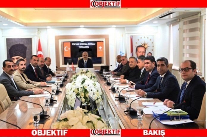 İl toprak koruma kurulu toplantısı yapıldı