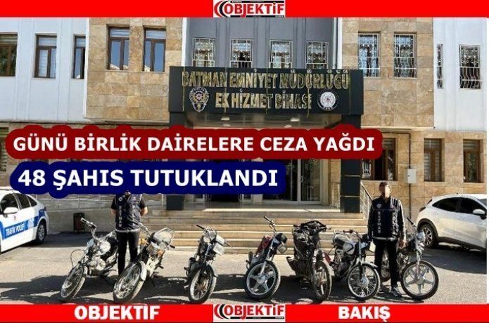 Batman Polisi 1 ayda 722 olayı aydınlattı