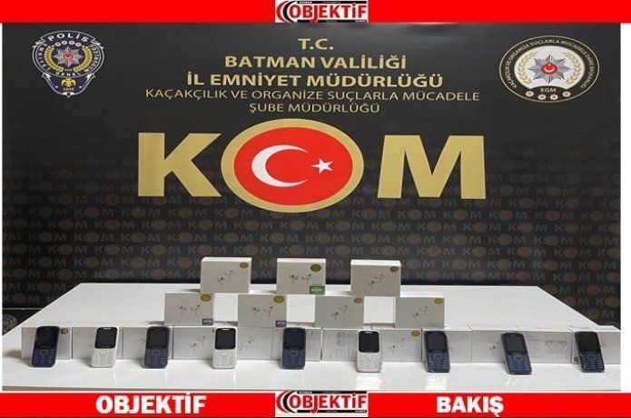 Kaçak sigara ve telefon operasyonu 9 gözaltı