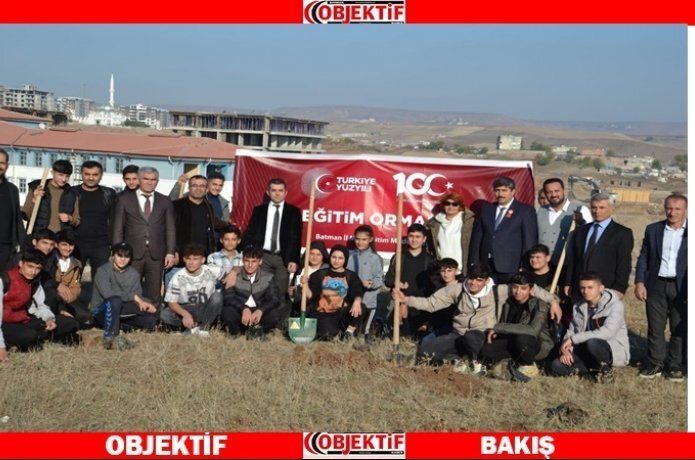 24 Kasım’da fidanlar toprakla buluştu