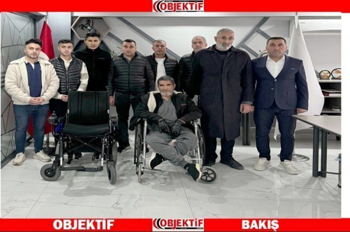 Şah-Mar'dan engelli vatandaşa büyük jest