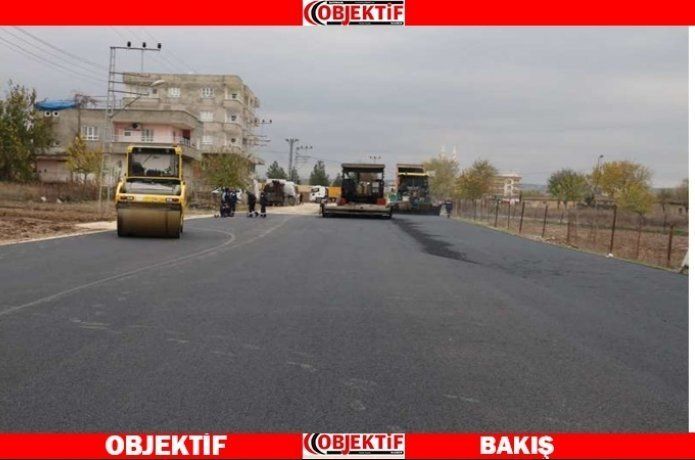 13 bin metrekare alan asfaltlandı