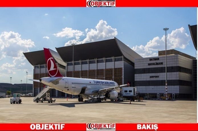 Bir yılda 548 bin yolcu uçakla uçtu