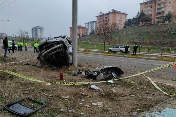 Tafik kazasında sürücü hayatını kaybetti