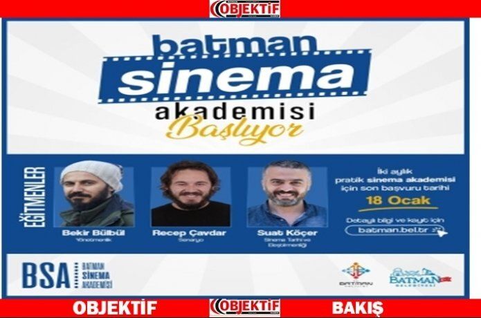 Batman sinema akademisi başvuruları devam ediyor