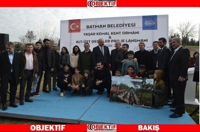 Yaşar Kemal kent ormanı proje lansmanı