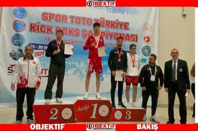 Furkan Çelik Türkiye şampiyonu oldu