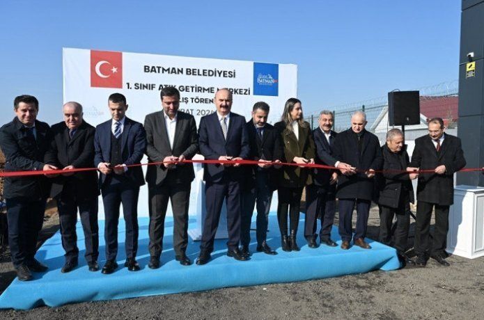 Atık Getirme Merkezi'nin açılışı yapıldı