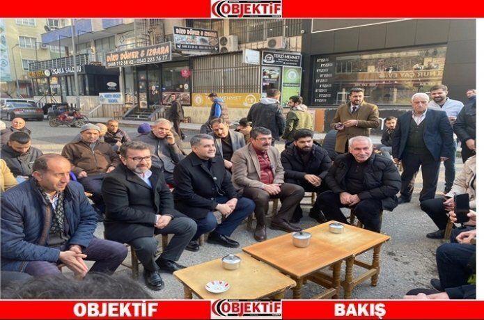 Nasıroğlu ve Gür esnaf ziyaretinde
