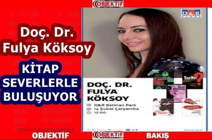 14 Şubat'ta kitapseverlerle buluşacak