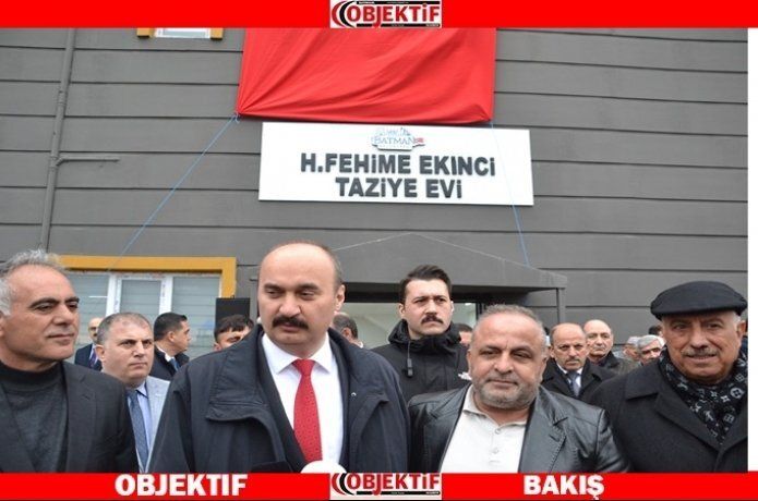 Emekli TOKİ'de taziye evi açıldı