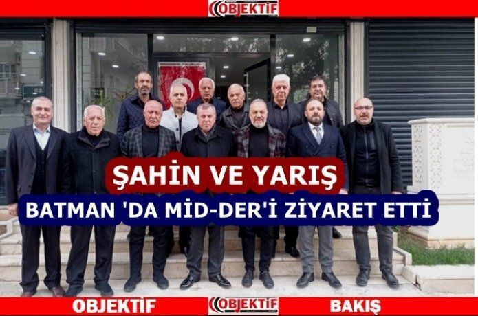 Midyat Başkanı Şahin’den Midyatlılar Derneği’ne ziyaret