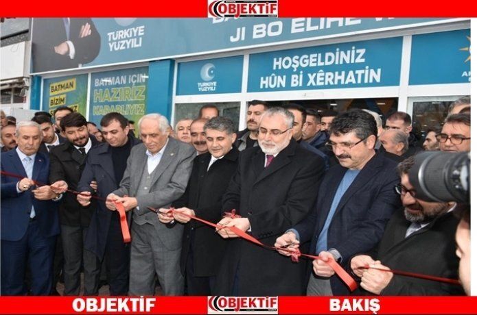 Bakan Işıkhan AK Parti lokal açılışını yaptı