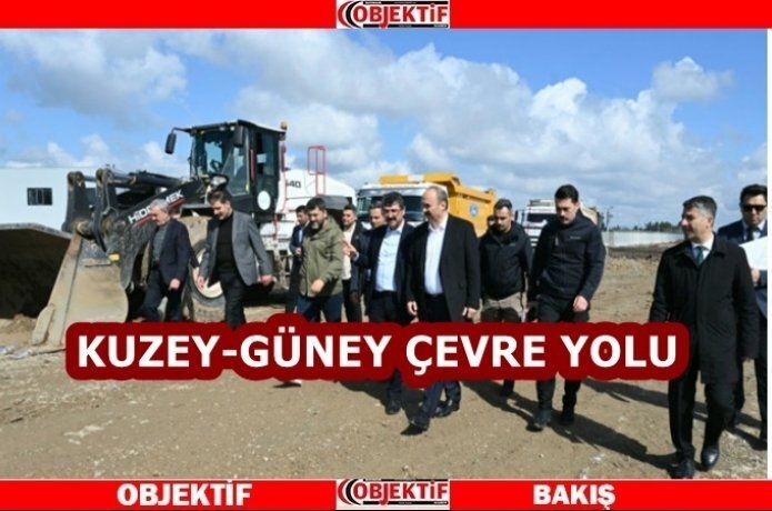 Trafiği rahatlatacak yola ilk kazma...