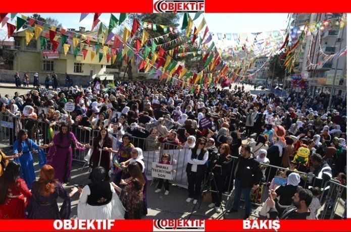 Kadınlardan coşkulu ‘8 Mart’ mitingi