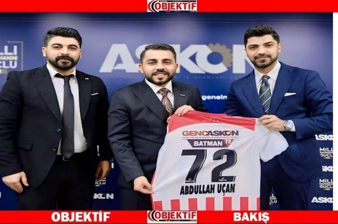 Genç ASKON Batman heyeti genel merkezdeydi