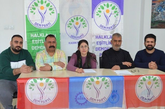 DEM “Mehdi Öztüzün Eşbaşkan adayımız değildir”