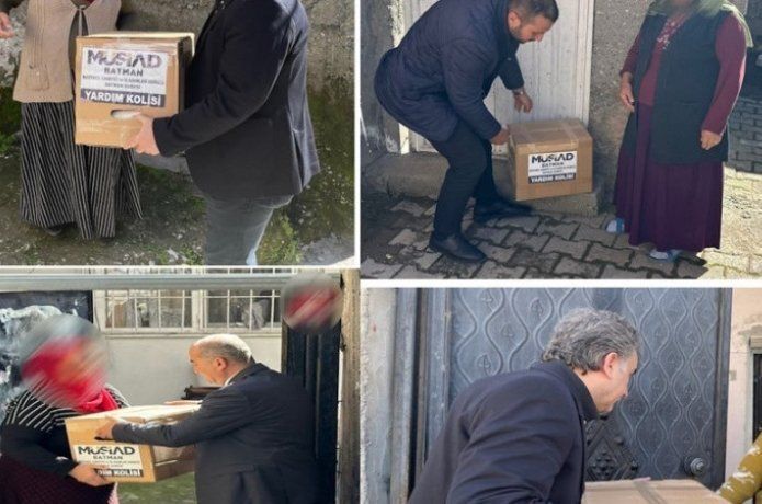 MÜSİAD’dan 750 aileye gıda yardımı