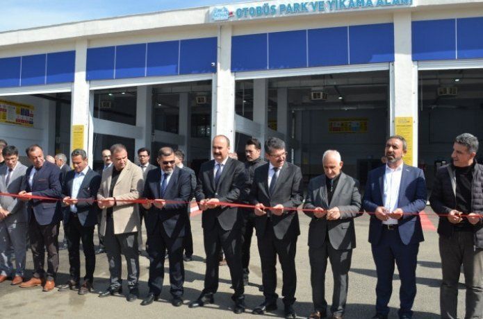 Park ve yıkama alanı hizmete açıldı