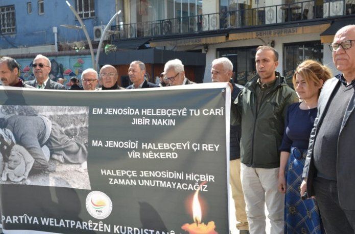 Halepçe'de yaşamını yitirenler anıldı