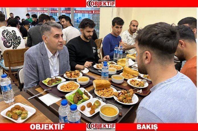 Ceylan, öğrencilerle iftar açtı