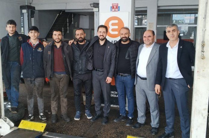 “Sanayi esnafının güvencesi biziz”