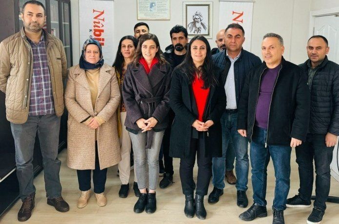 DEM partiden nubihar ve Ahmedê Xanê derneklerine ziyaret
