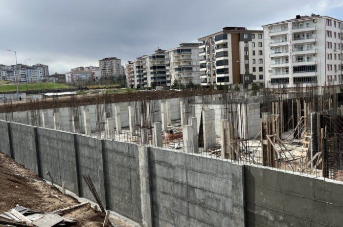 Engelsiz yaşam merkezi inşaatı hızla sürüyor