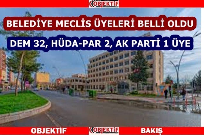 DEM, belediye meclis üyeliğinde fark attı