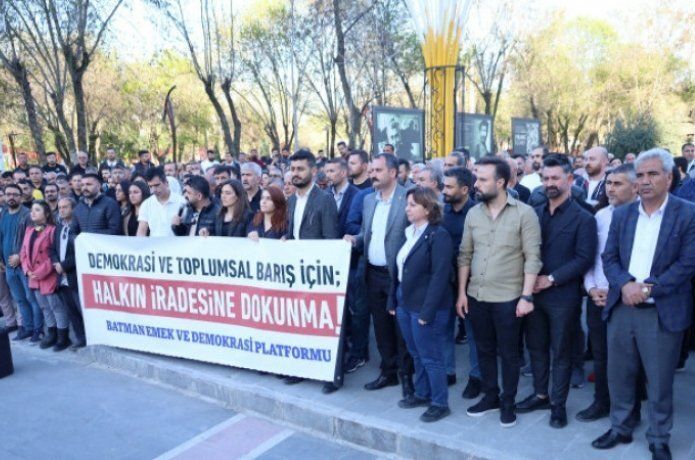 Batman'da Van protestosu
