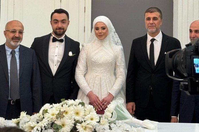 Gönülaçar ve Keleş ailelerinin mutlu günü