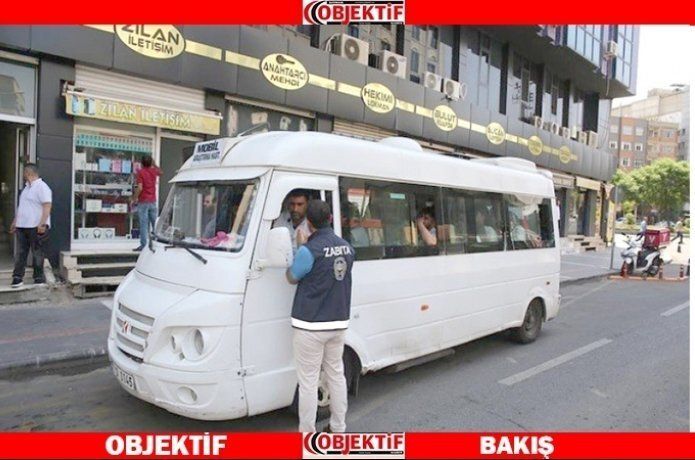 Şehir içi minibüslere ücret denetimi