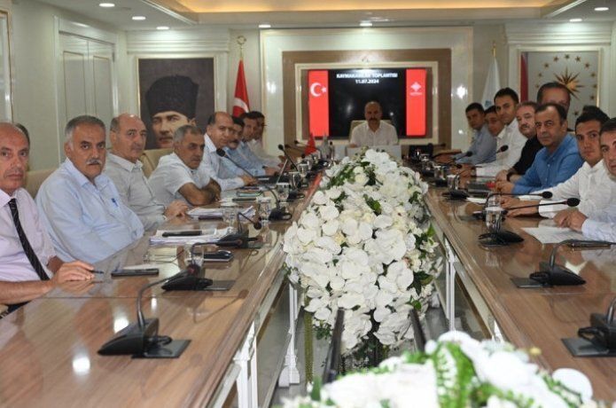 Kaymakamlar toplantısı yapıldı